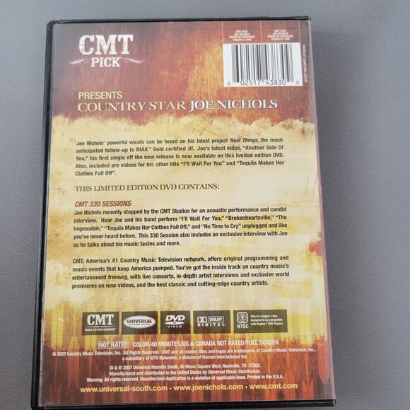 Lot of 8 CMT Country Music DVDs Joe Nichols Kenny Chesney Sugarland. Toby Keith - Picture 3 of 16